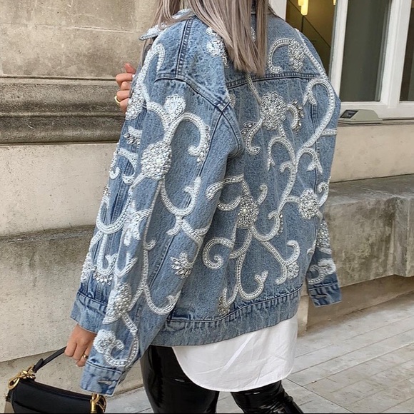 Sundarbay Embellished Jean Jacket 